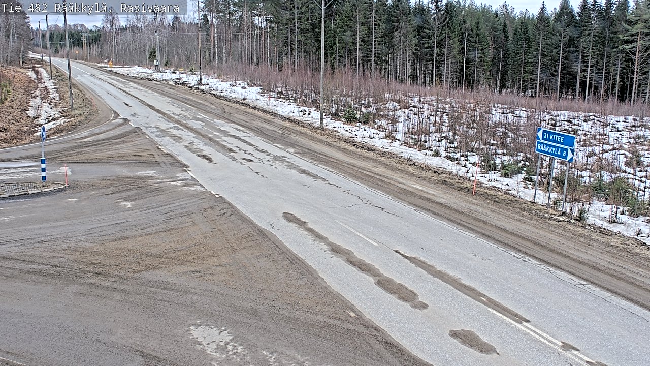 Kelikamerat Kuva Tie 482 Rääkkylä, Rasivaara, Rääkkylä, Pohjois-Karjala