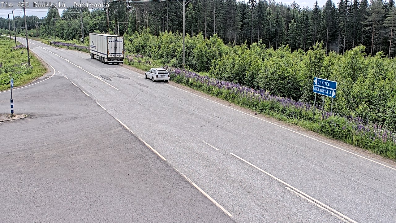 Kelikamerat Kuva Tie 482 Rääkkylä, Rasivaara, Rääkkylä, Pohjois-Karjala