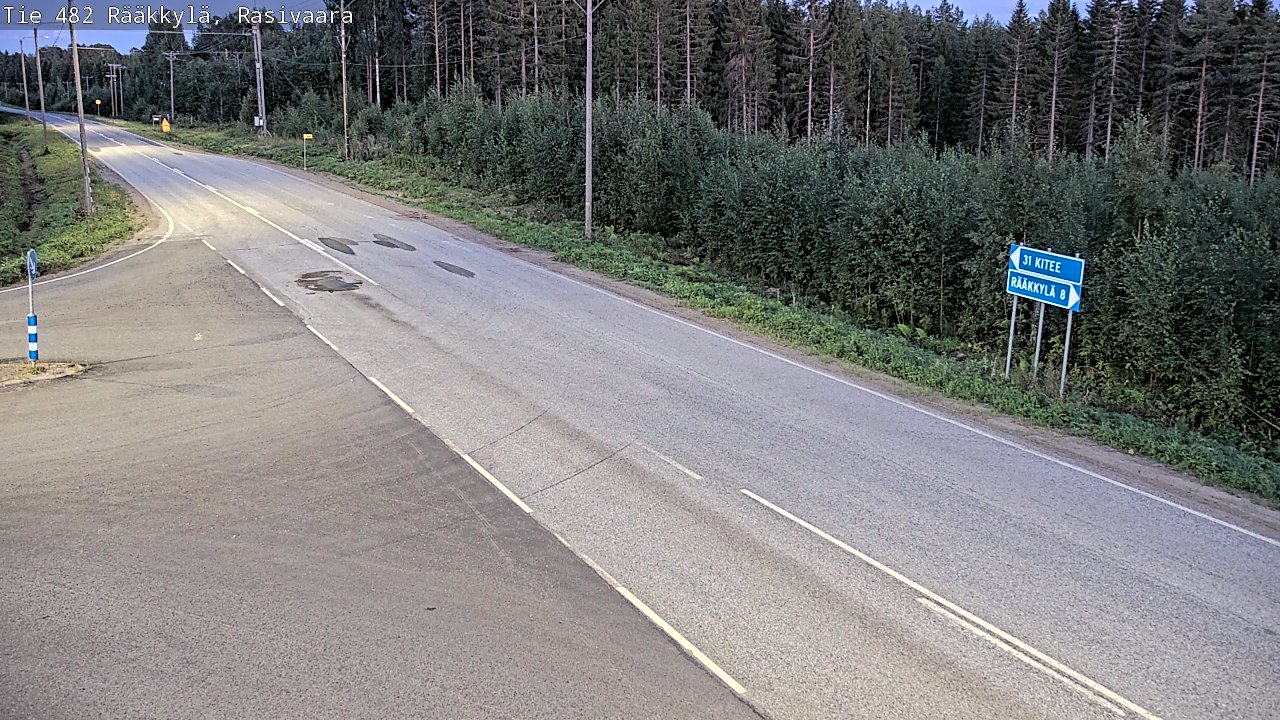 Kelikamerat Kuva Tie 482 Rääkkylä, Rasivaara, Rääkkylä, Pohjois-Karjala