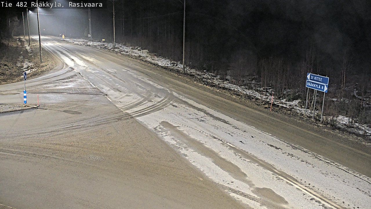 Weather Camera Image Road 482 Rääkkylä, Rasivaara, Rääkkylä, Pohjois-Karjala