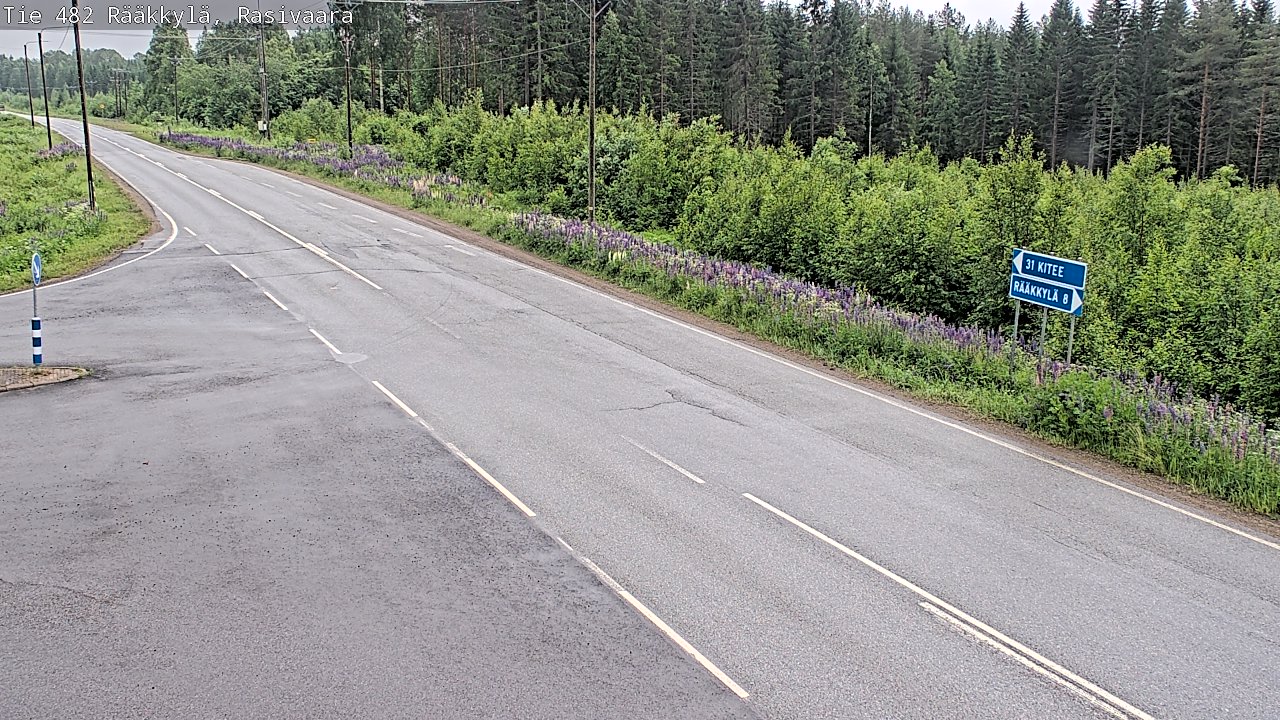Kelikamerat Kuva Tie 482 Rääkkylä, Rasivaara, Rääkkylä, Pohjois-Karjala