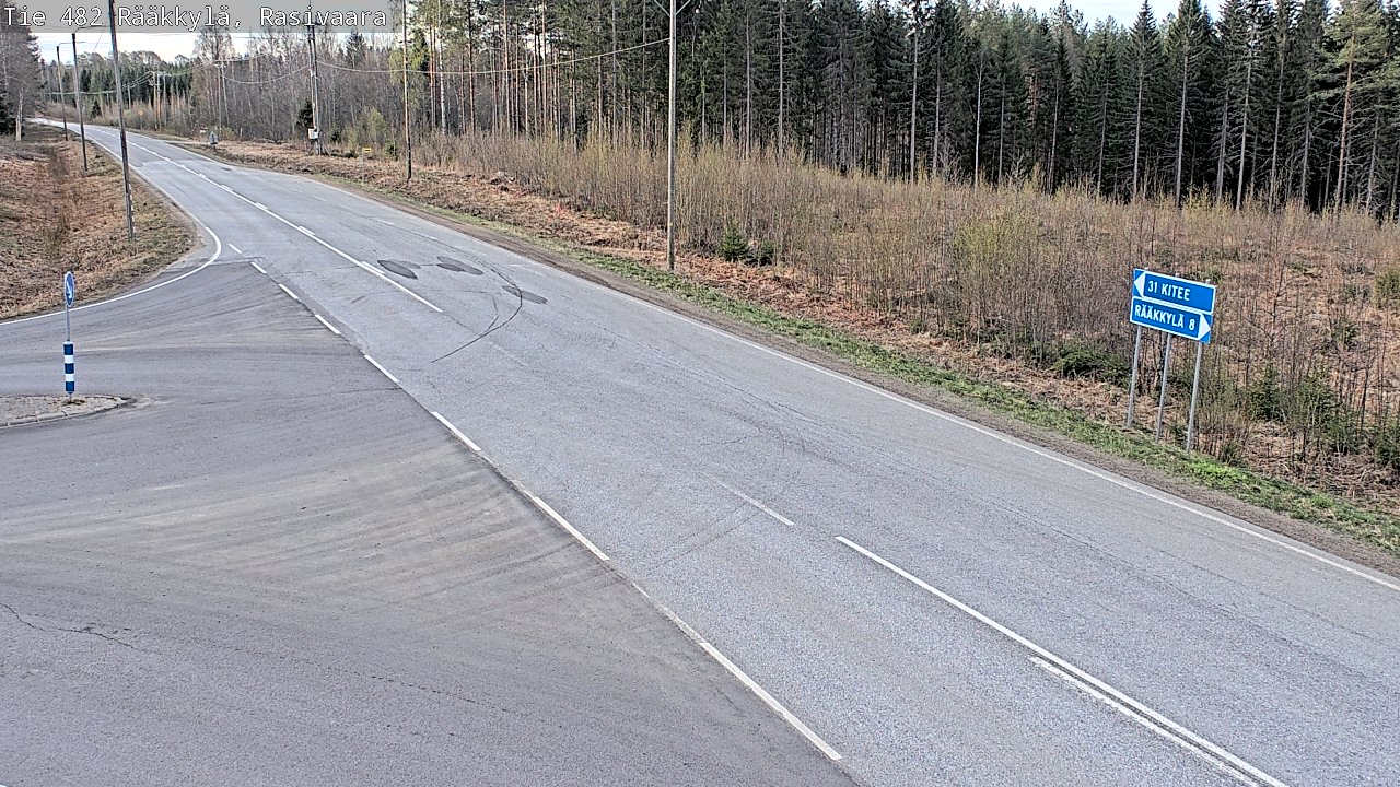 Kelikamerat Kuva Tie 482 Rääkkylä, Rasivaara, Rääkkylä, Pohjois-Karjala