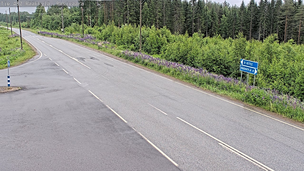 Kelikamerat Kuva Tie 482 Rääkkylä, Rasivaara, Rääkkylä, Pohjois-Karjala