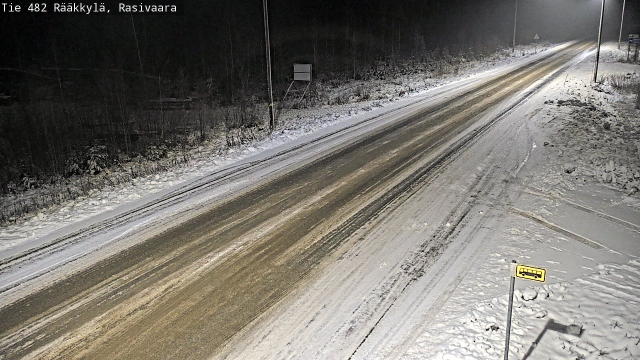 Weather Camera Image Road 482 Rääkkylä, Rasivaara, Rääkkylä, Pohjois-Karjala