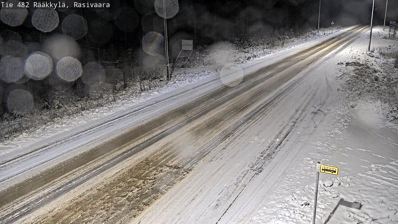 Weather Camera Image Road 482 Rääkkylä, Rasivaara, Rääkkylä, Pohjois-Karjala
