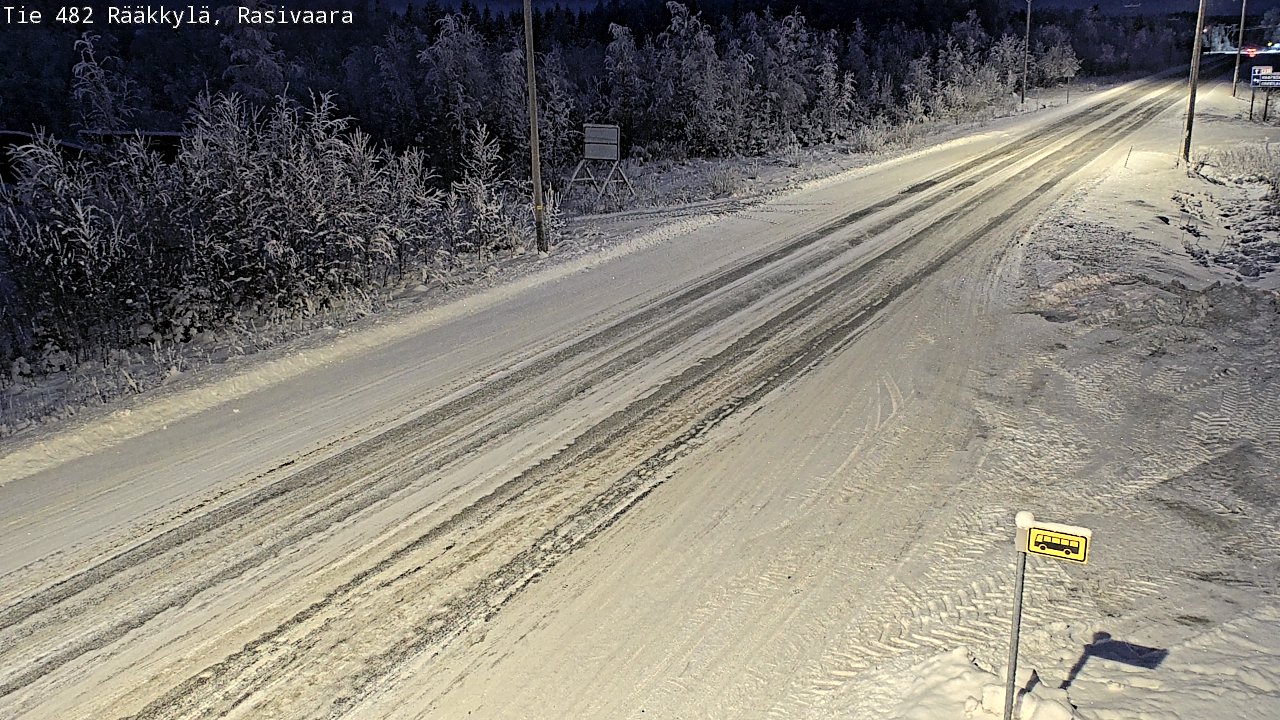 Weather Camera Image Road 482 Rääkkylä, Rasivaara, Rääkkylä, Pohjois-Karjala