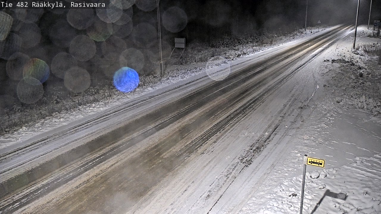 Weather Camera Image Road 482 Rääkkylä, Rasivaara, Rääkkylä, Pohjois-Karjala