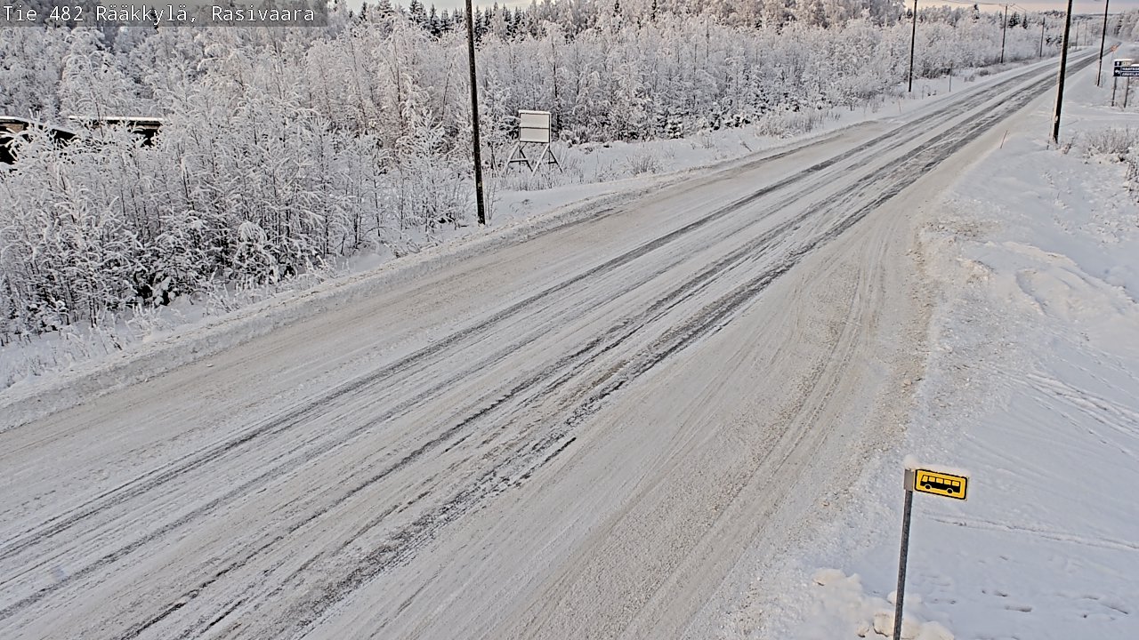Weather Camera Image Road 482 Rääkkylä, Rasivaara, Rääkkylä, Pohjois-Karjala