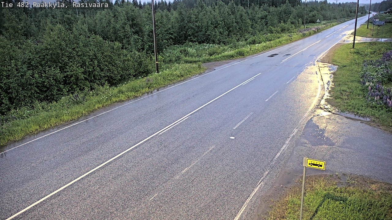 Kelikamerat Kuva Tie 482 Rääkkylä, Rasivaara, Rääkkylä, Pohjois-Karjala