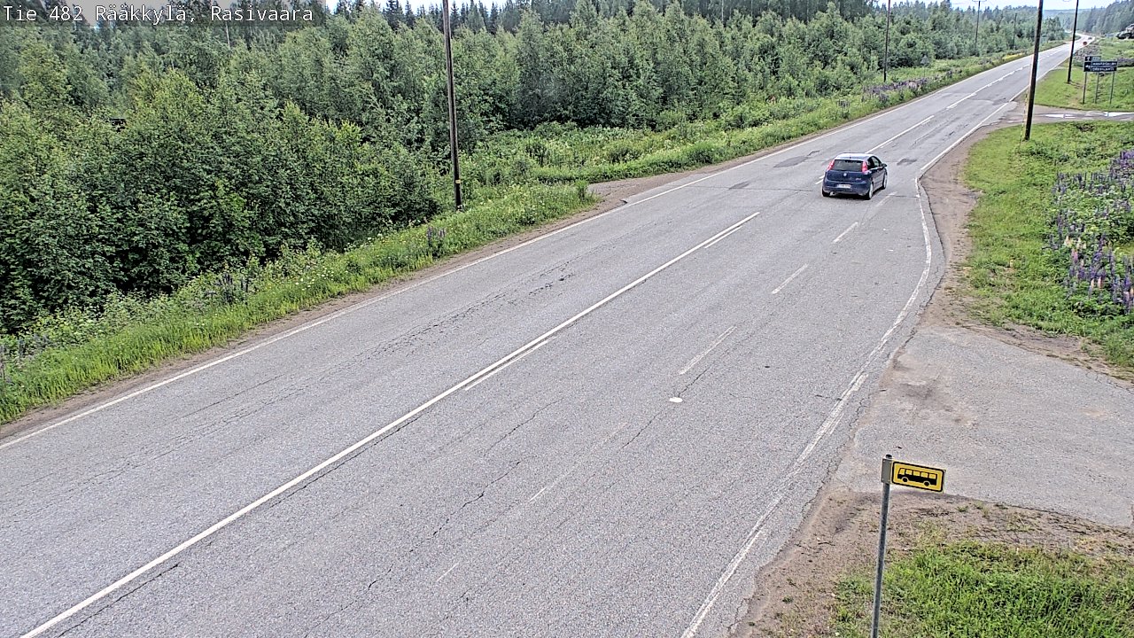 Weather Camera Image Road 482 Rääkkylä, Rasivaara, Rääkkylä, Pohjois-Karjala