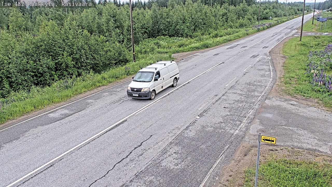 Weather Camera Image Road 482 Rääkkylä, Rasivaara, Rääkkylä, Pohjois-Karjala