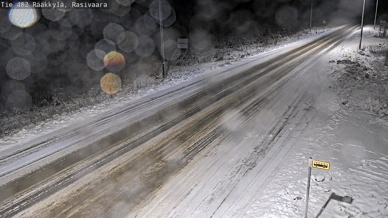 Weather Camera Image Road 482 Rääkkylä, Rasivaara, Rääkkylä, Pohjois-Karjala