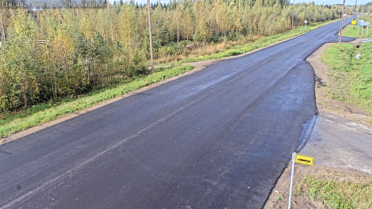 Weather Camera Image Road 482 Rääkkylä, Rasivaara, Rääkkylä, Pohjois-Karjala