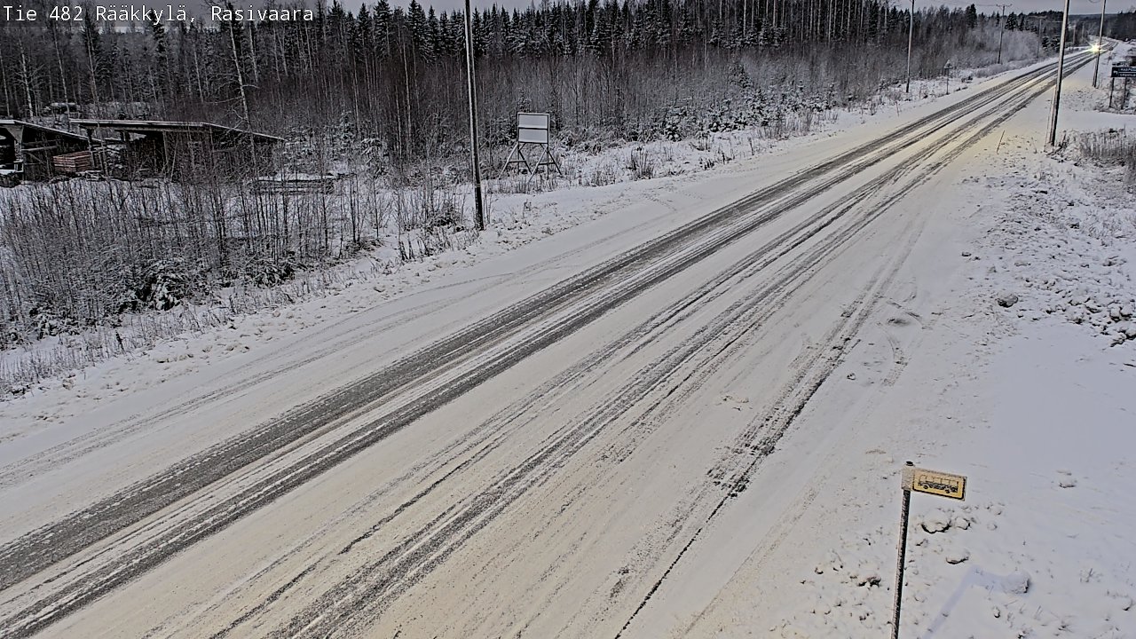 Weather Camera Image Road 482 Rääkkylä, Rasivaara, Rääkkylä, Pohjois-Karjala