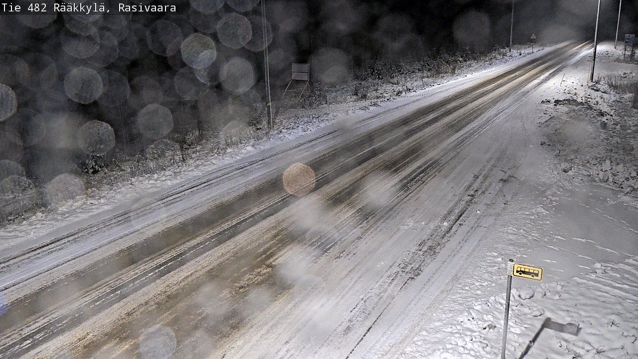 Weather Camera Image Road 482 Rääkkylä, Rasivaara, Rääkkylä, Pohjois-Karjala