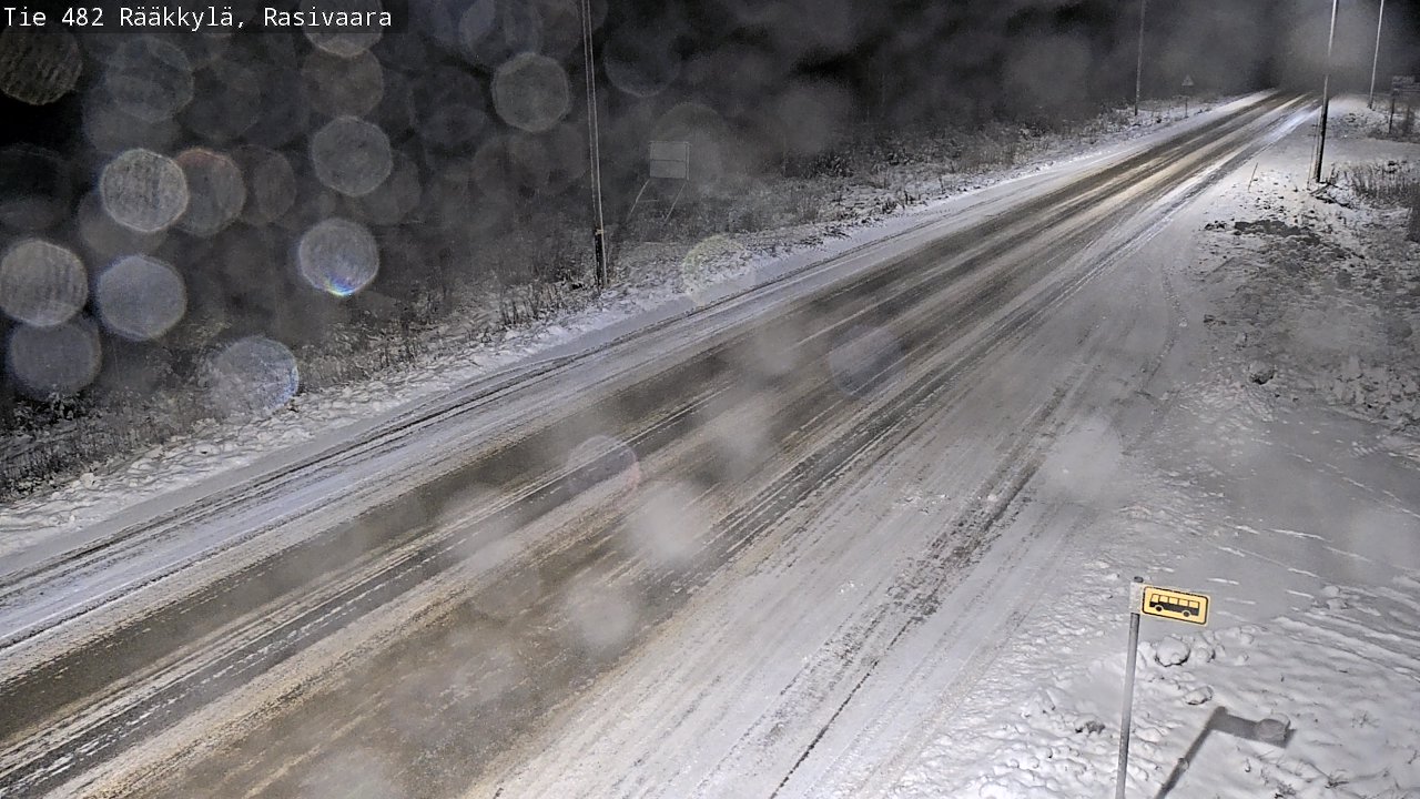 Weather Camera Image Road 482 Rääkkylä, Rasivaara, Rääkkylä, Pohjois-Karjala