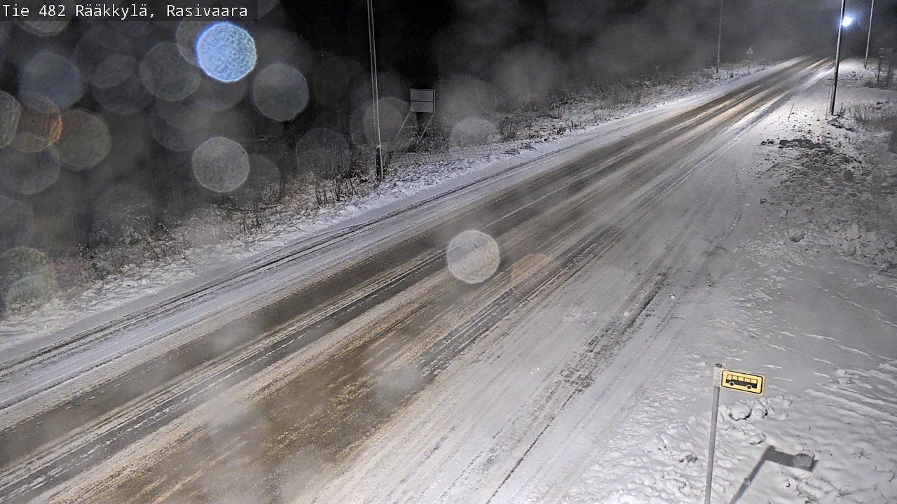 Weather Camera Image Road 482 Rääkkylä, Rasivaara, Rääkkylä, Pohjois-Karjala