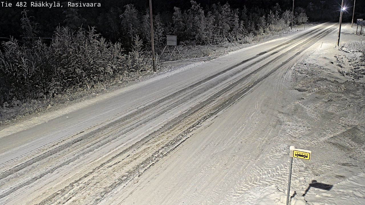 Weather Camera Image Road 482 Rääkkylä, Rasivaara, Rääkkylä, Pohjois-Karjala