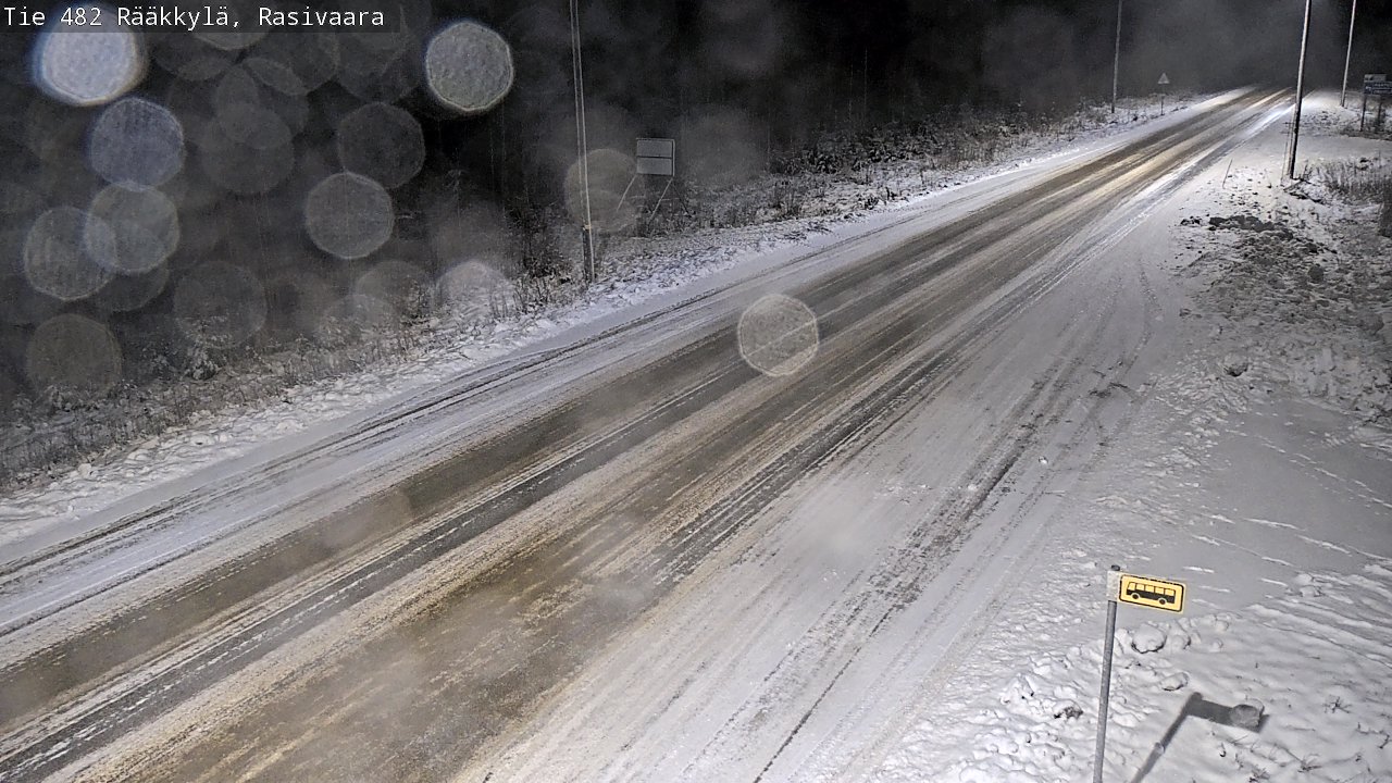 Weather Camera Image Road 482 Rääkkylä, Rasivaara, Rääkkylä, Pohjois-Karjala