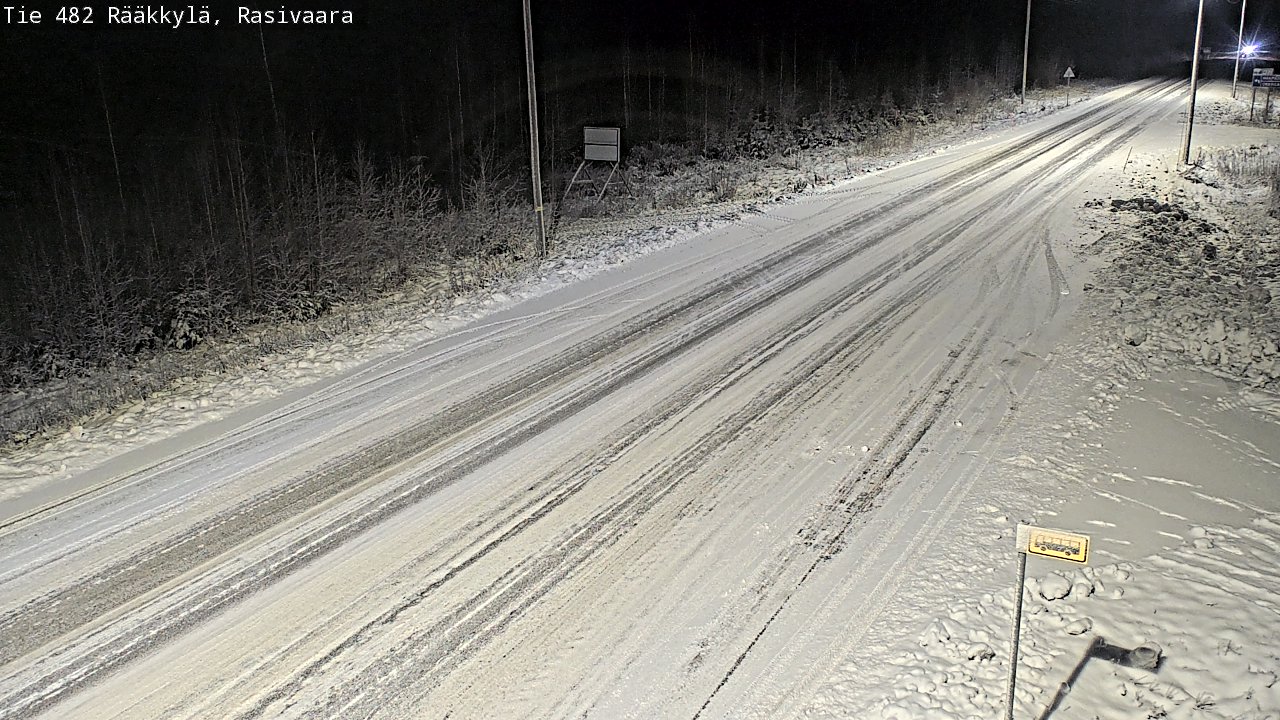 Weather Camera Image Road 482 Rääkkylä, Rasivaara, Rääkkylä, Pohjois-Karjala