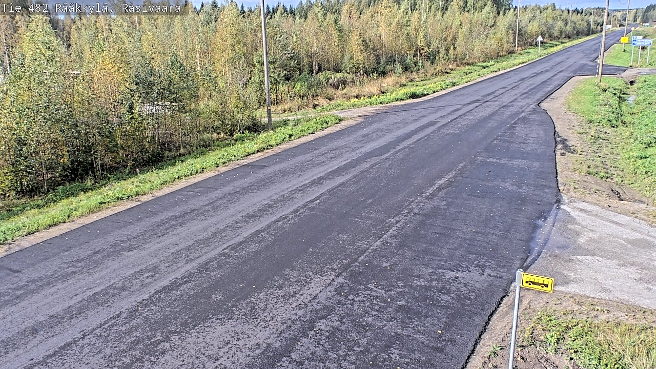 Weather Camera Image Road 482 Rääkkylä, Rasivaara, Rääkkylä, Pohjois-Karjala