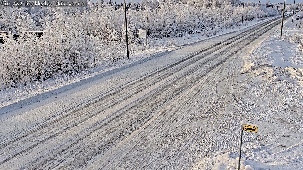 Weather Camera Image Road 482 Rääkkylä, Rasivaara, Rääkkylä, Pohjois-Karjala