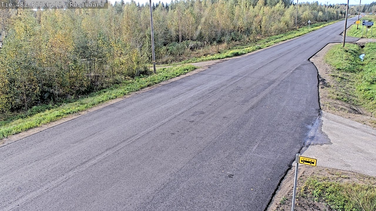 Weather Camera Image Väg 482 Rääkkylä, Rasivaara, Rääkkylä, Pohjois-Karjala