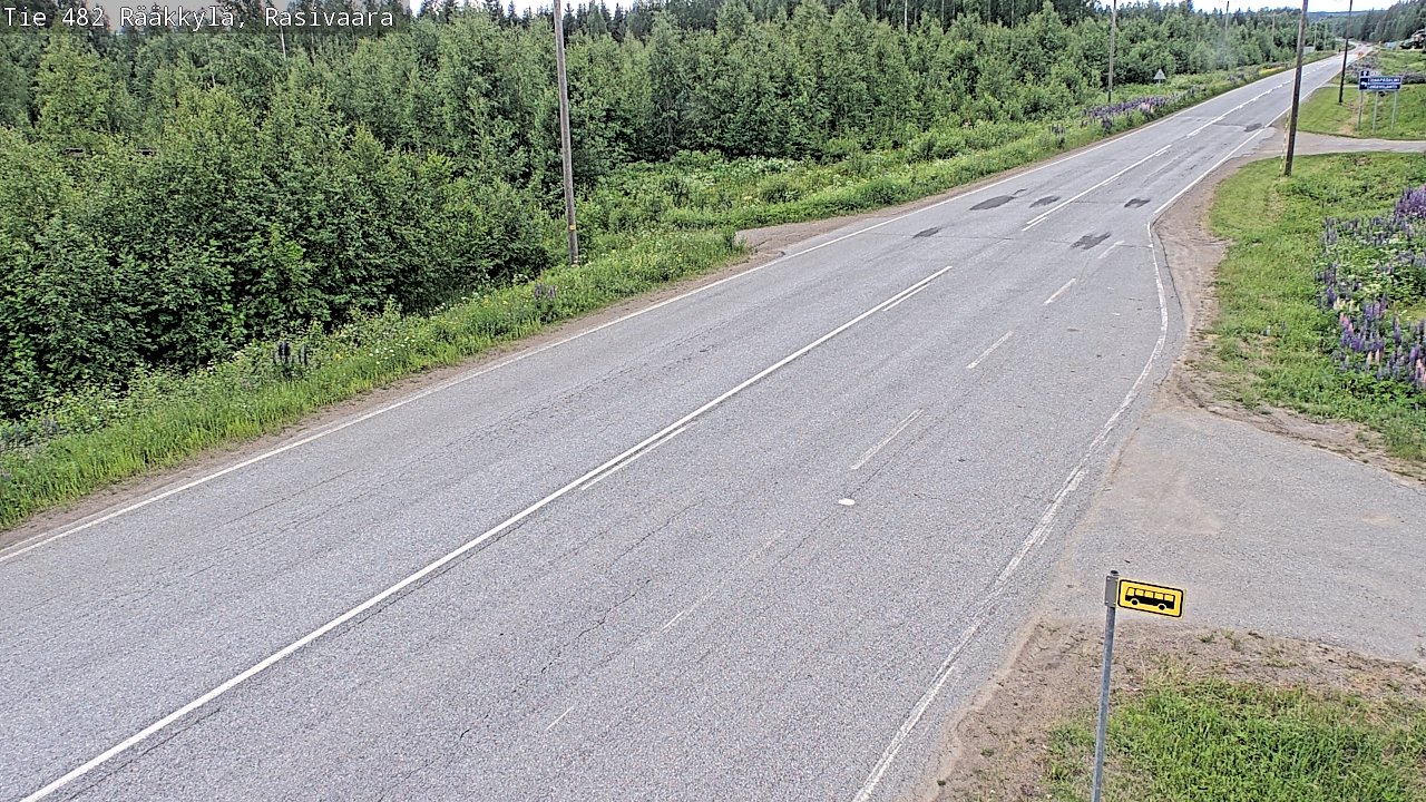 Kelikamerat Kuva Tie 482 Rääkkylä, Rasivaara, Rääkkylä, Pohjois-Karjala