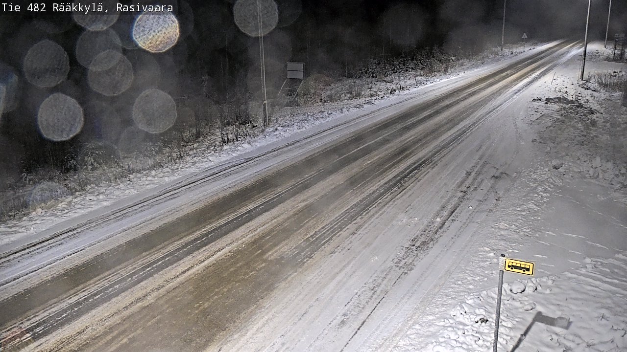 Weather Camera Image Road 482 Rääkkylä, Rasivaara, Rääkkylä, Pohjois-Karjala