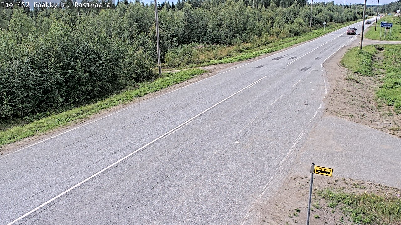 Weather Camera Image Road 482 Rääkkylä, Rasivaara, Rääkkylä, Pohjois-Karjala