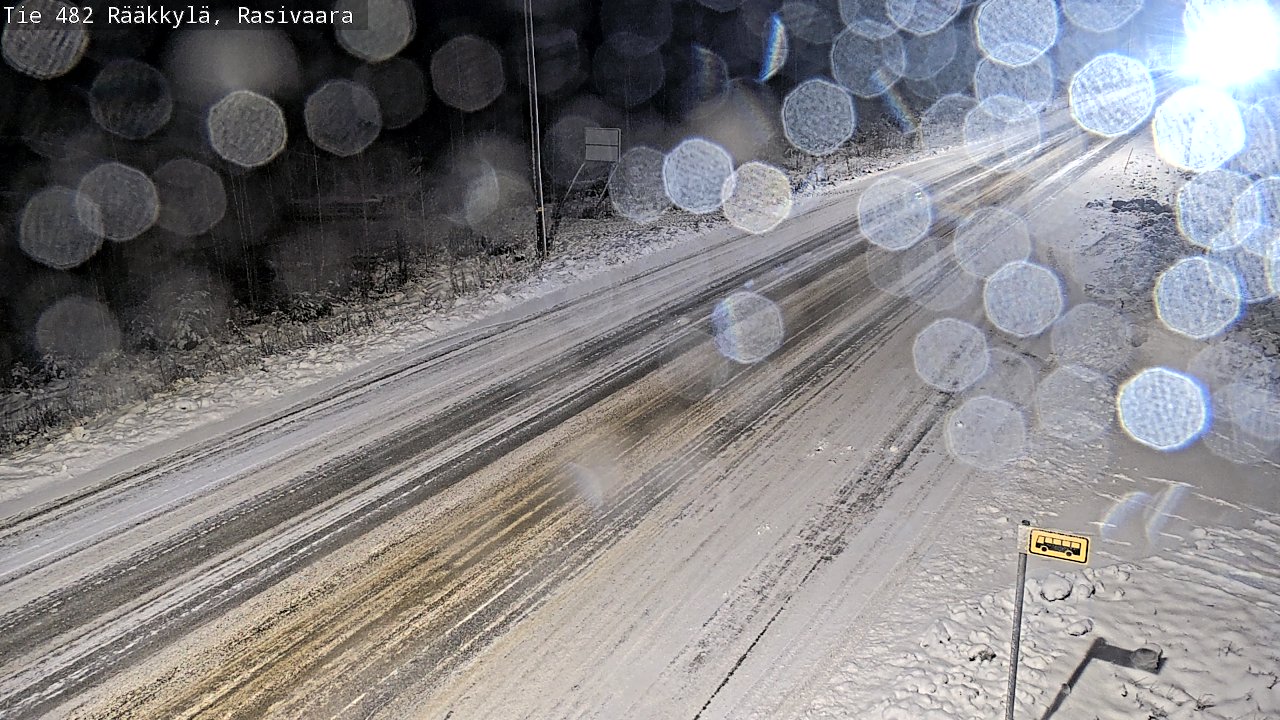 Weather Camera Image Road 482 Rääkkylä, Rasivaara, Rääkkylä, Pohjois-Karjala