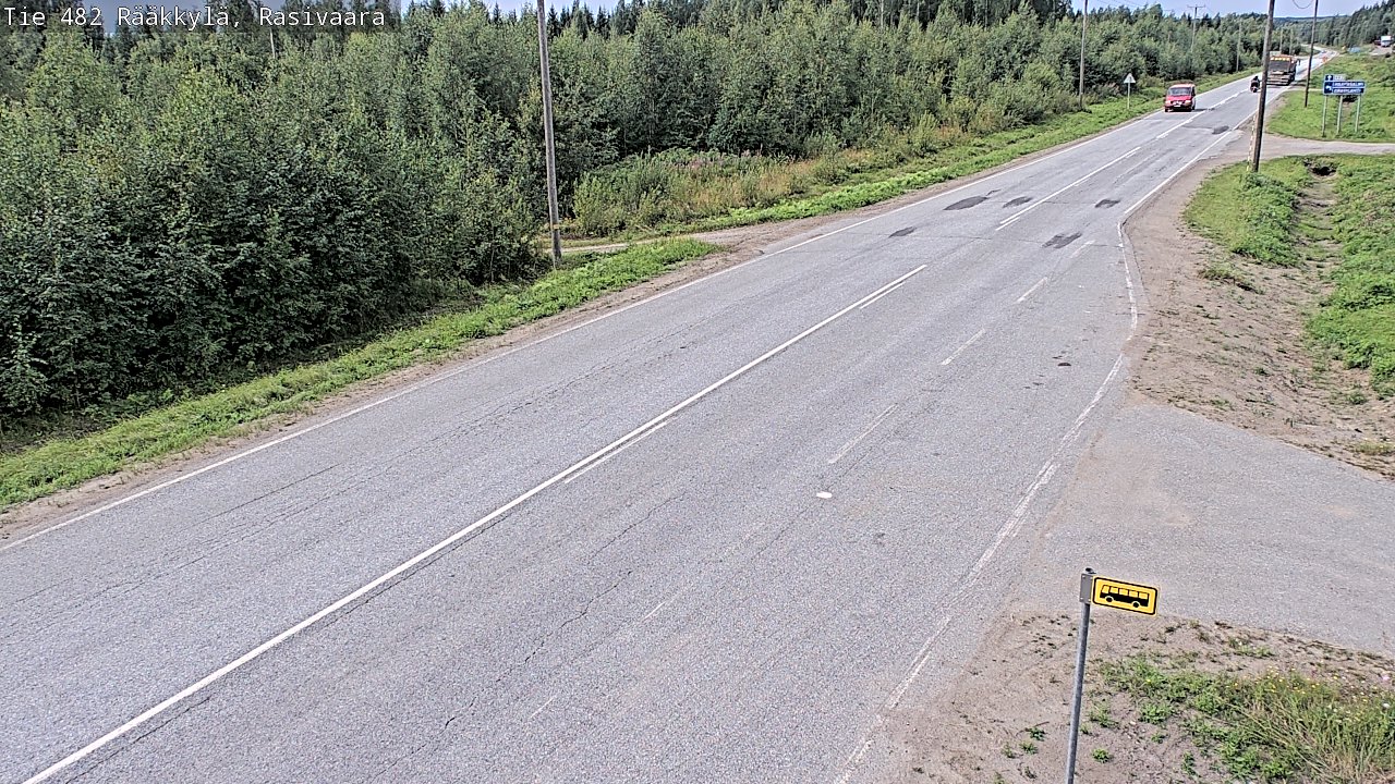 Weather Camera Image Road 482 Rääkkylä, Rasivaara, Rääkkylä, Pohjois-Karjala