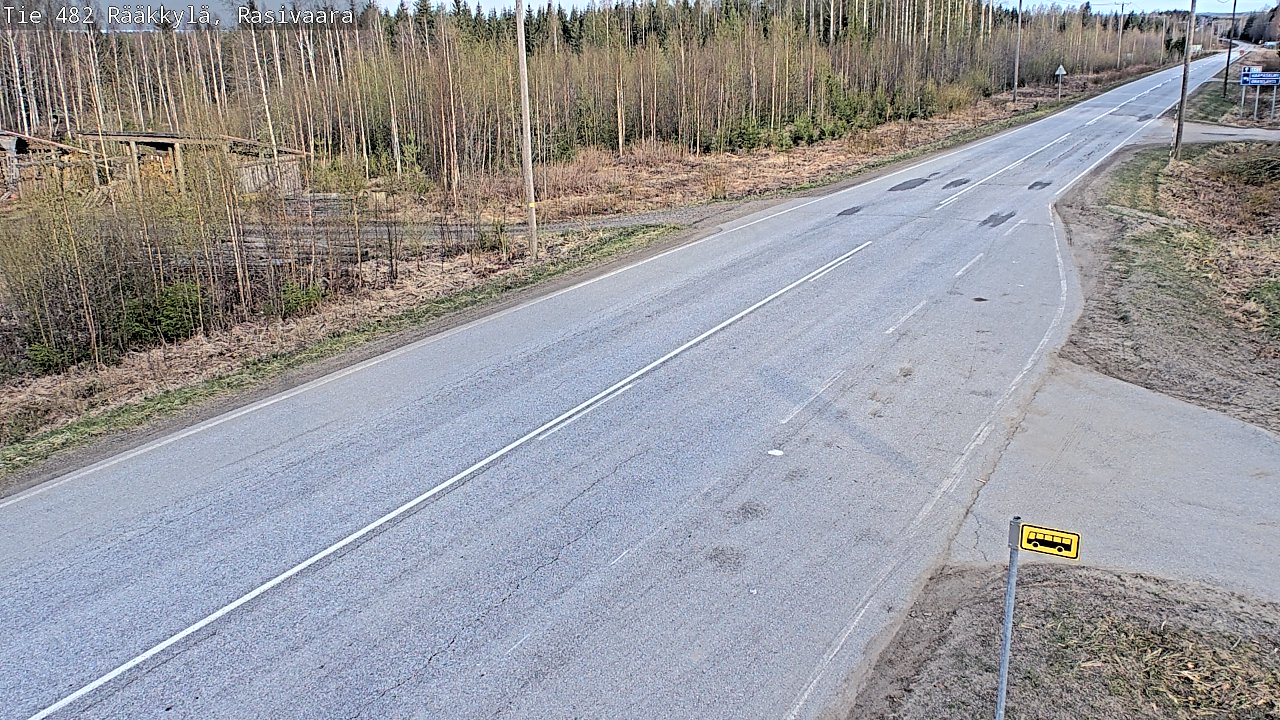 Kelikamerat Kuva Tie 482 Rääkkylä, Rasivaara, Rääkkylä, Pohjois-Karjala