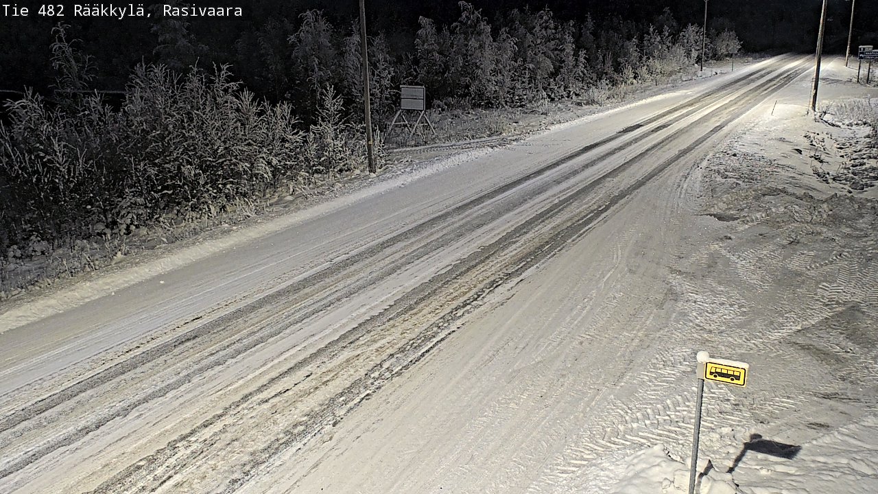 Weather Camera Image Road 482 Rääkkylä, Rasivaara, Rääkkylä, Pohjois-Karjala