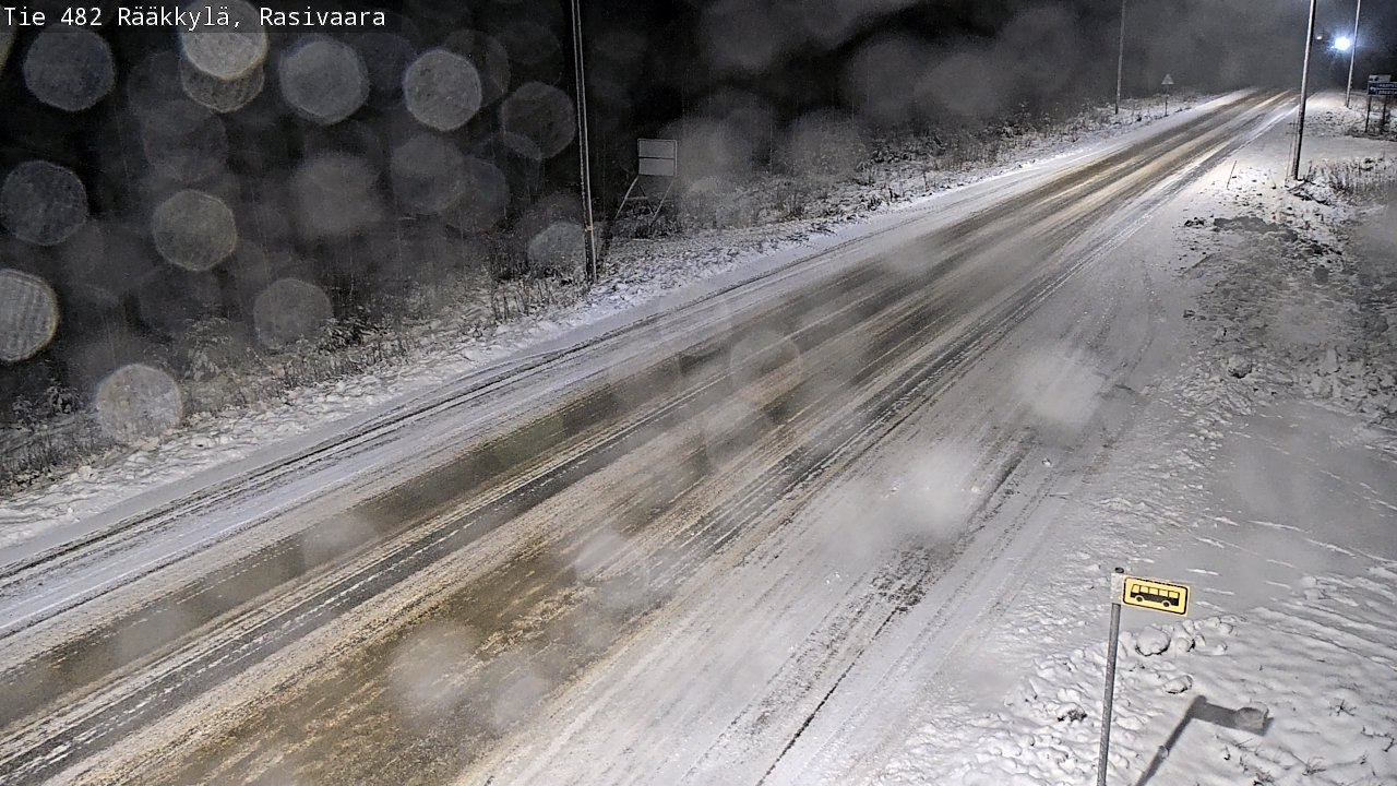 Weather Camera Image Road 482 Rääkkylä, Rasivaara, Rääkkylä, Pohjois-Karjala