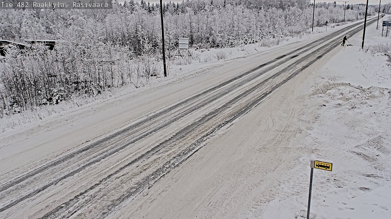 Weather Camera Image Road 482 Rääkkylä, Rasivaara, Rääkkylä, Pohjois-Karjala