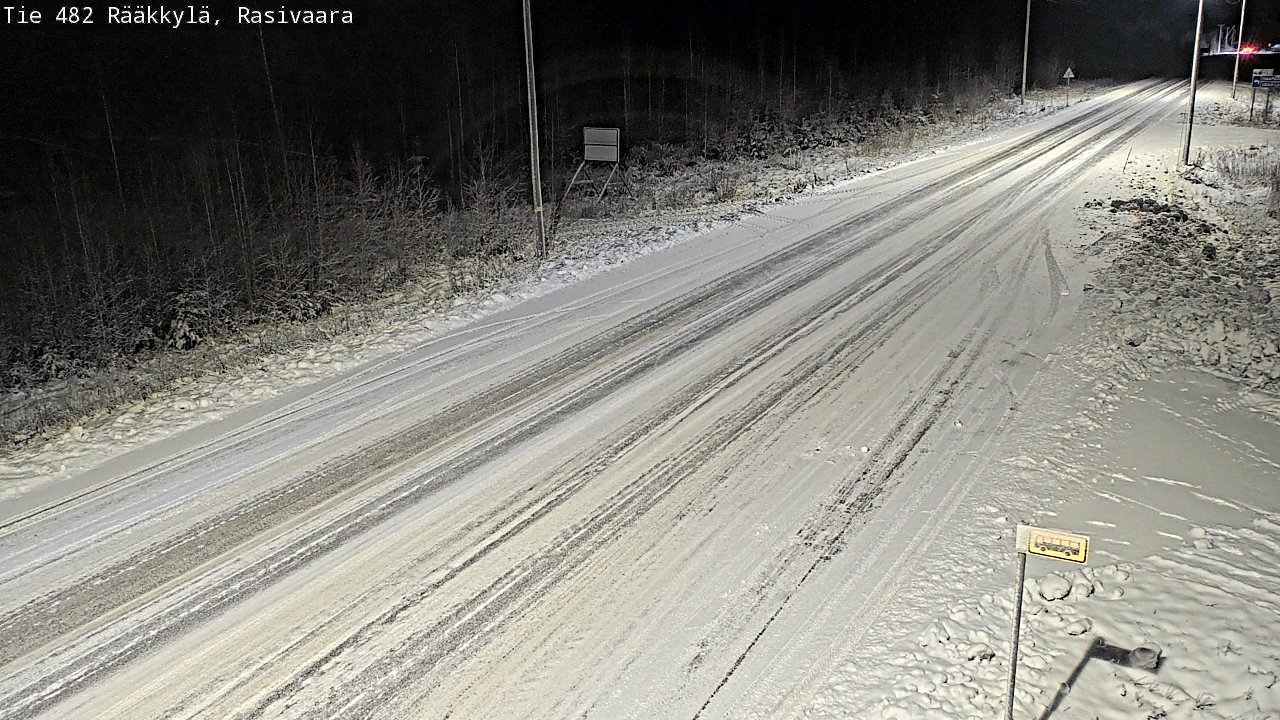 Weather Camera Image Road 482 Rääkkylä, Rasivaara, Rääkkylä, Pohjois-Karjala