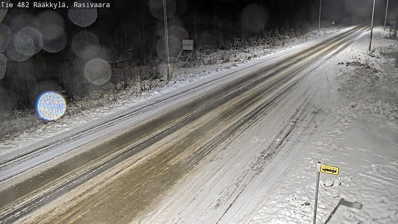 Weather Camera Image Road 482 Rääkkylä, Rasivaara, Rääkkylä, Pohjois-Karjala