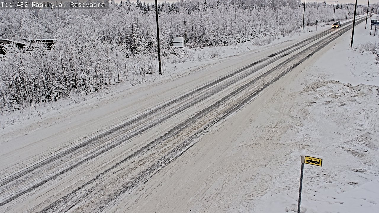 Weather Camera Image Road 482 Rääkkylä, Rasivaara, Rääkkylä, Pohjois-Karjala