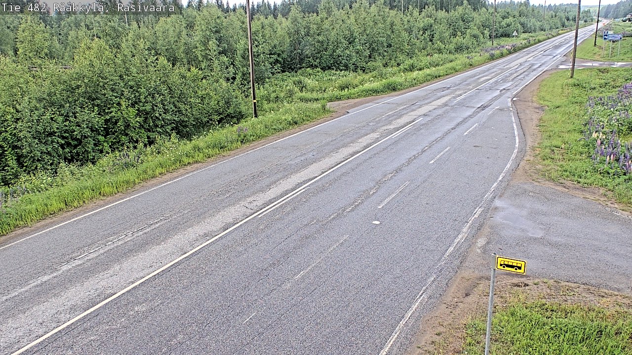 Weather Camera Image Road 482 Rääkkylä, Rasivaara, Rääkkylä, Pohjois-Karjala