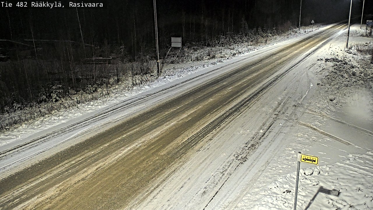 Weather Camera Image Road 482 Rääkkylä, Rasivaara, Rääkkylä, Pohjois-Karjala