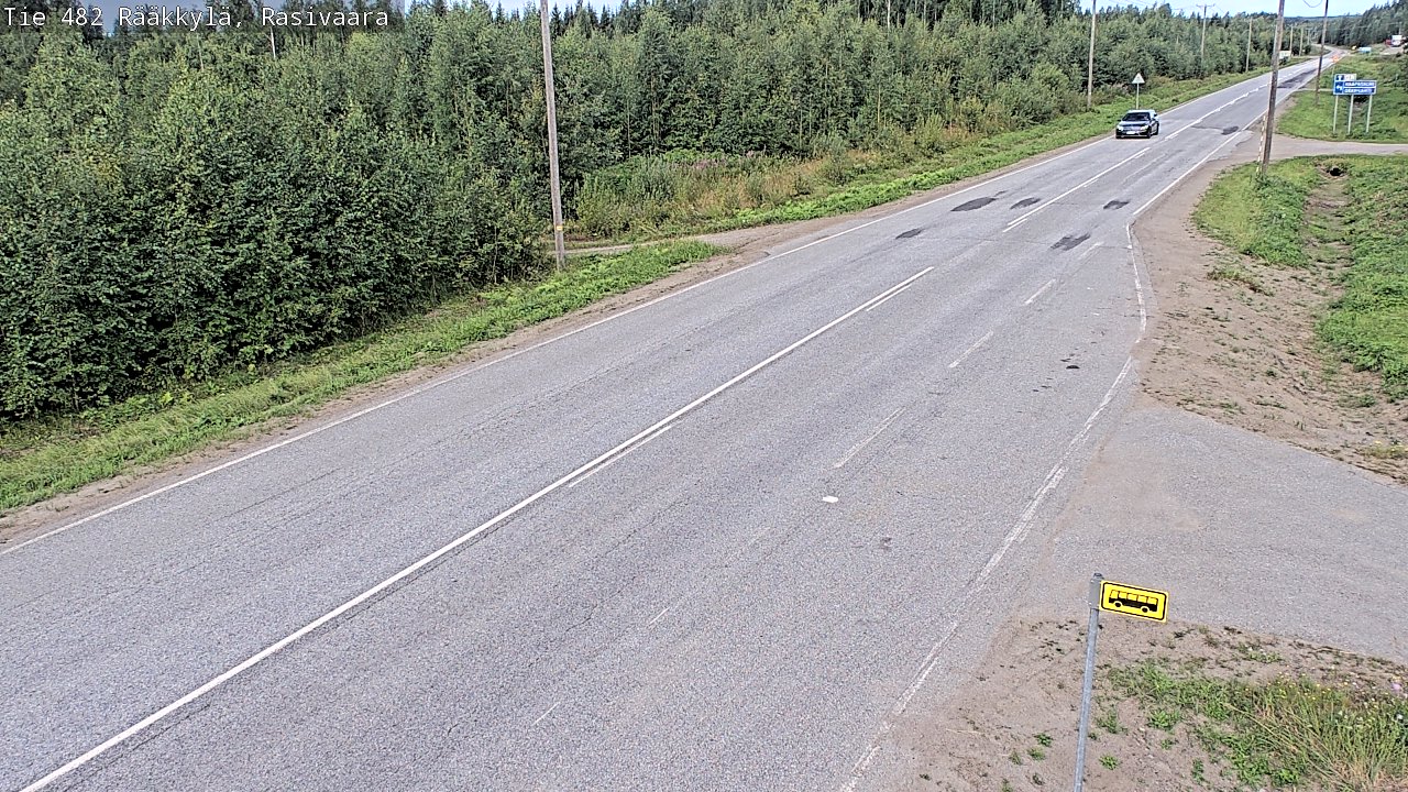 Weather Camera Image Road 482 Rääkkylä, Rasivaara, Rääkkylä, Pohjois-Karjala