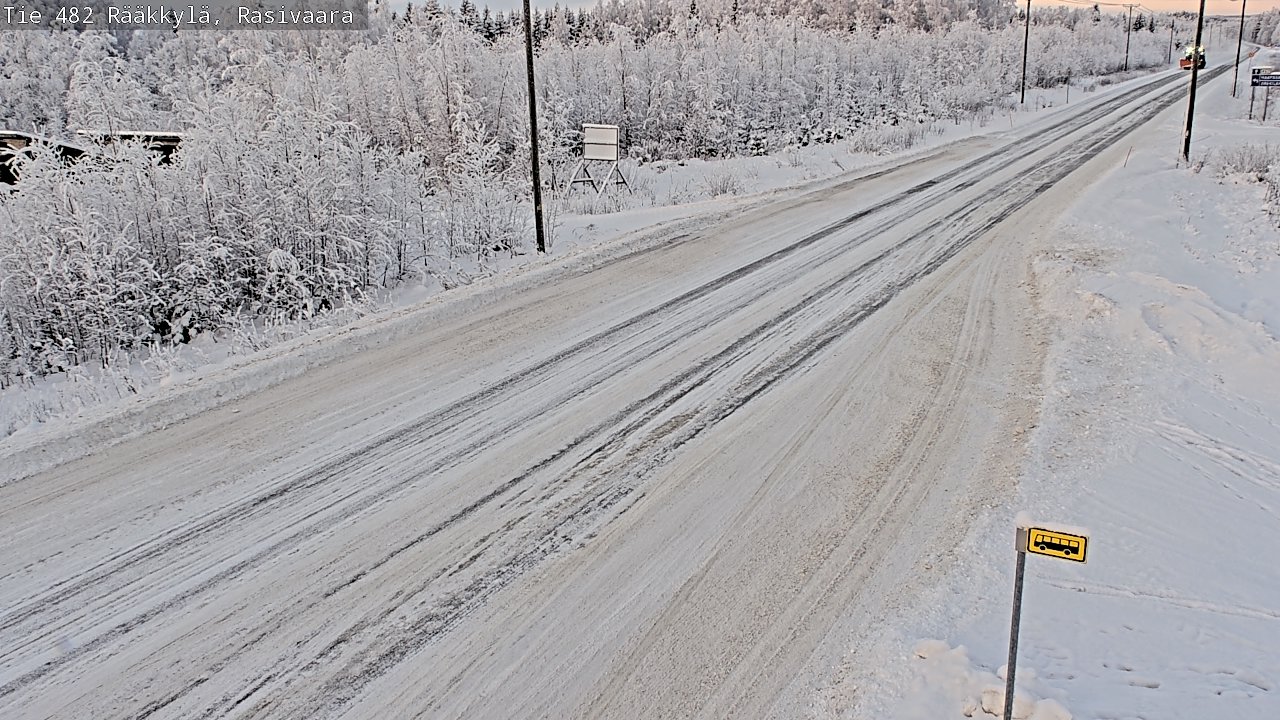 Weather Camera Image Road 482 Rääkkylä, Rasivaara, Rääkkylä, Pohjois-Karjala