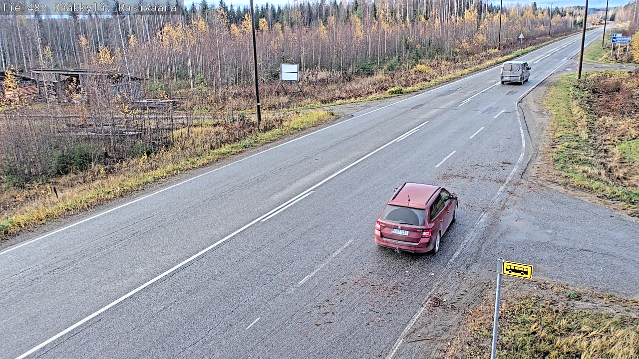 Kelikamerat Kuva Tie 482 Rääkkylä, Rasivaara, Rääkkylä, Pohjois-Karjala