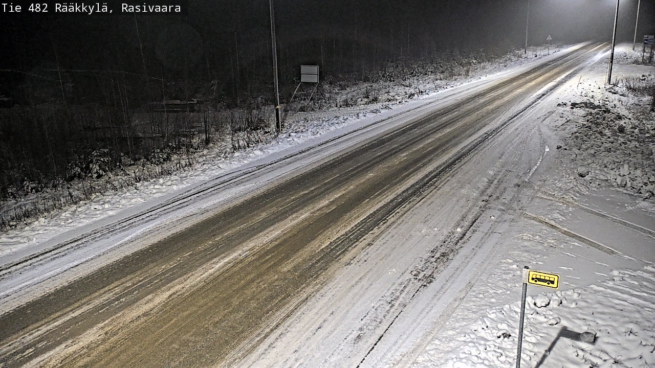 Weather Camera Image Road 482 Rääkkylä, Rasivaara, Rääkkylä, Pohjois-Karjala