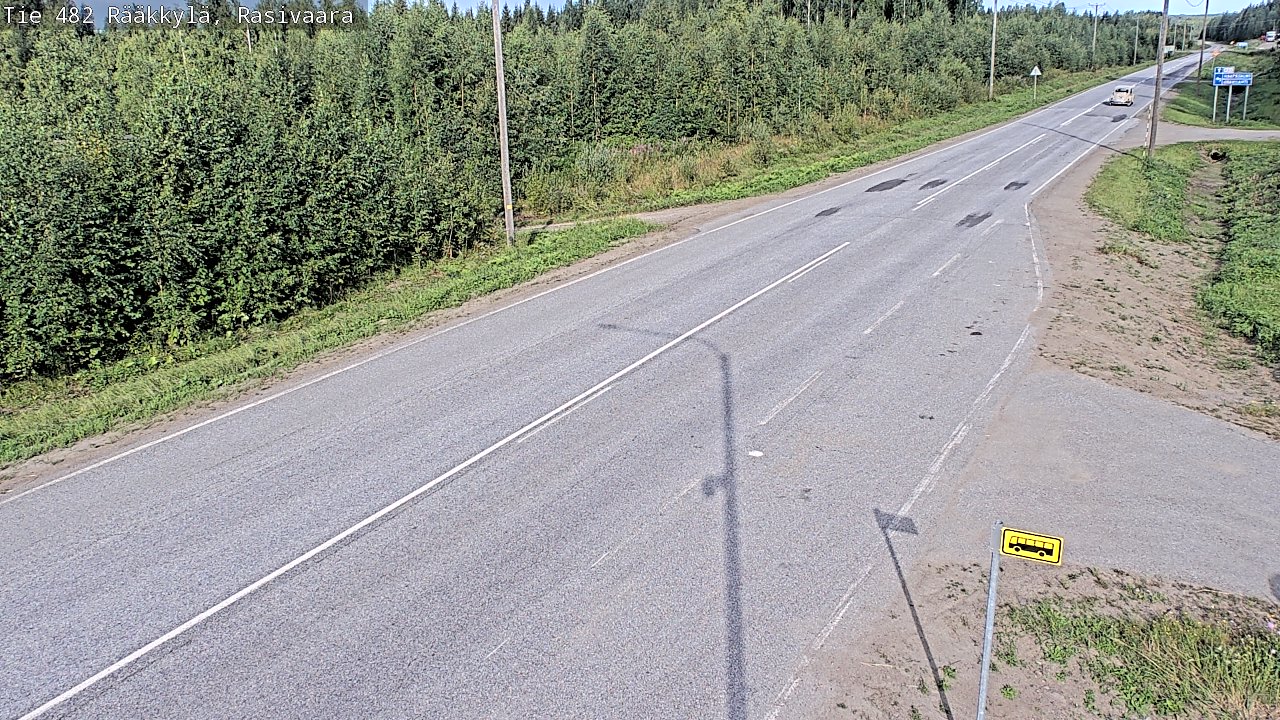 Weather Camera Image Road 482 Rääkkylä, Rasivaara, Rääkkylä, Pohjois-Karjala