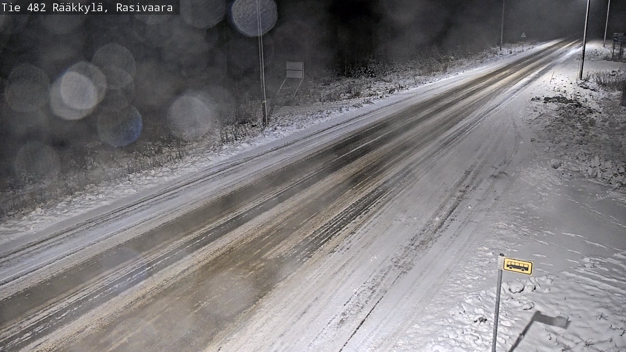 Weather Camera Image Road 482 Rääkkylä, Rasivaara, Rääkkylä, Pohjois-Karjala