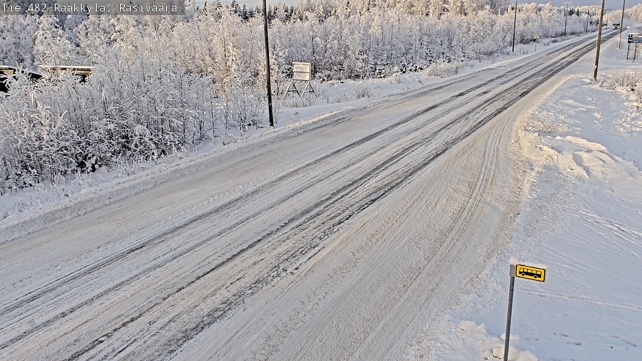 Weather Camera Image Road 482 Rääkkylä, Rasivaara, Rääkkylä, Pohjois-Karjala