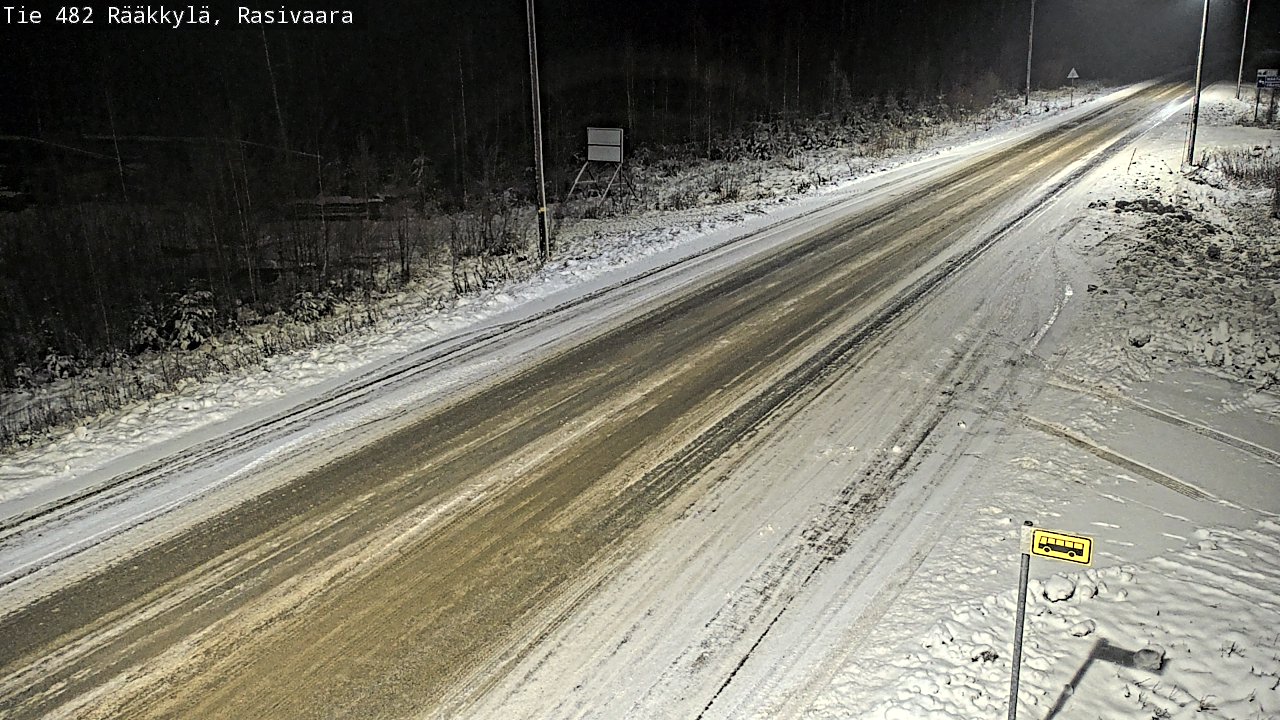 Weather Camera Image Road 482 Rääkkylä, Rasivaara, Rääkkylä, Pohjois-Karjala