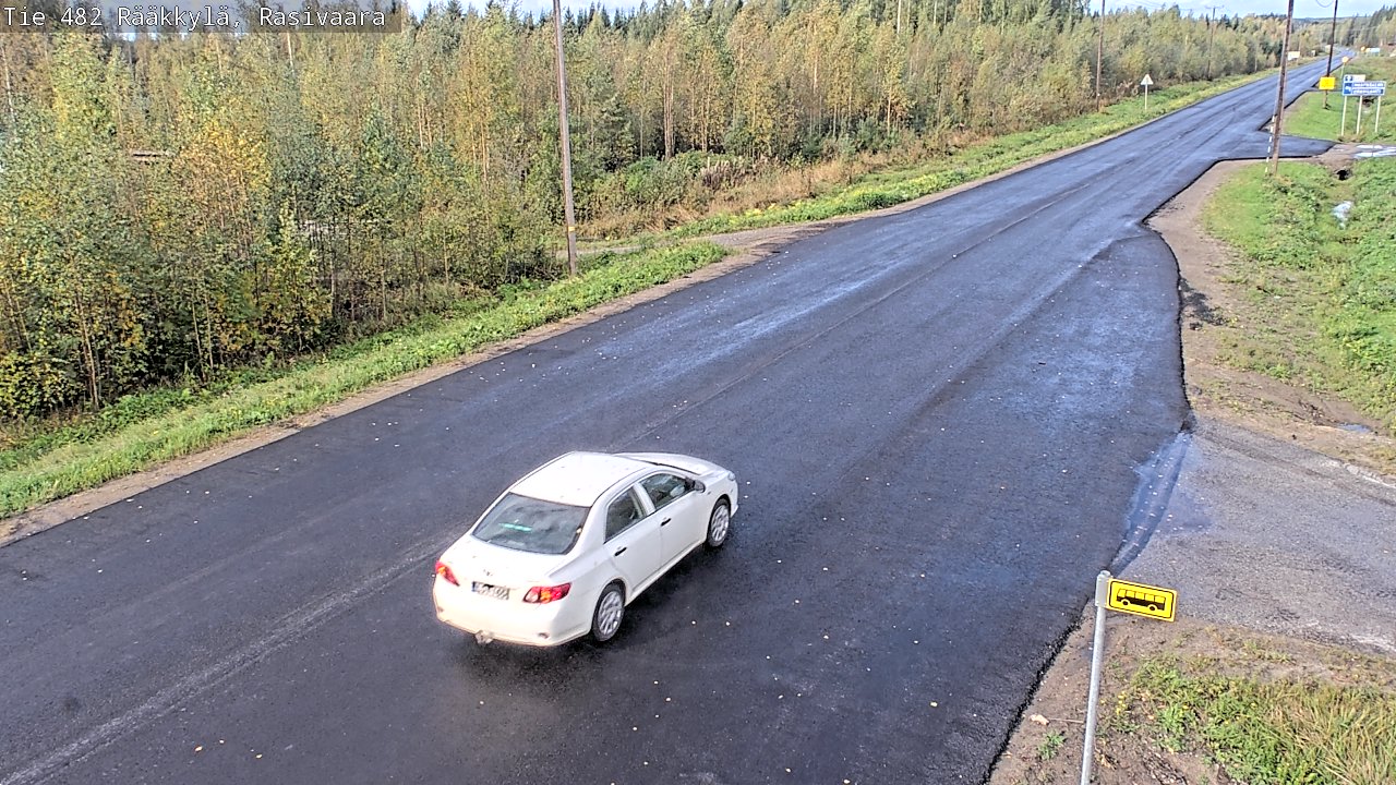 Weather Camera Image Road 482 Rääkkylä, Rasivaara, Rääkkylä, Pohjois-Karjala